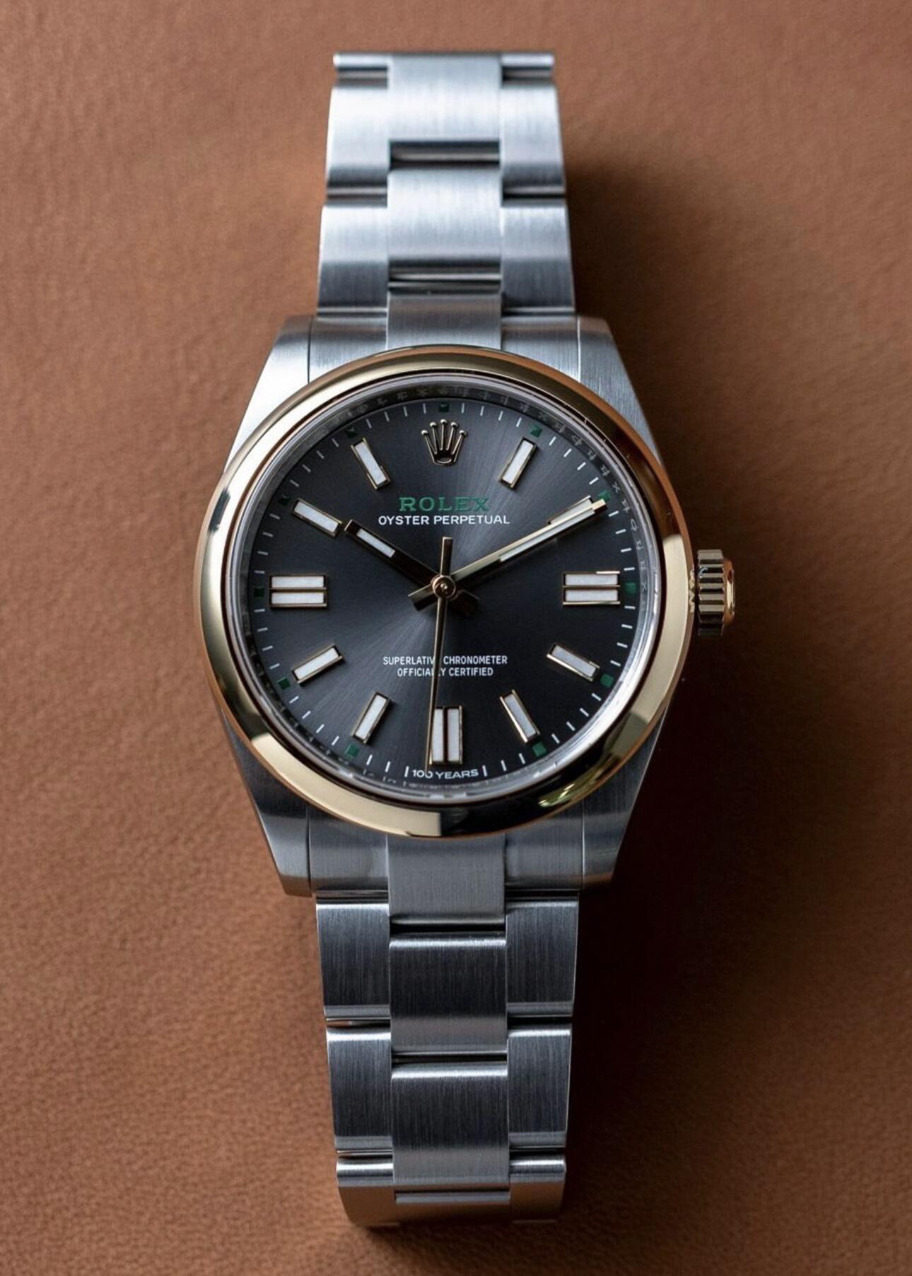  太阳出品出品 2836 改 V3 劳力士 ROLEX  XF3 蚝式恒动124300/134300彩色电脑面新款 V3厂上海3230一体机 着力推荐 独家标准尺寸 含把头做到41.5mm直径 适中尺寸 更有 配重版本145g 采用杭州28系改3230一体无空档机芯 复购率超高版本 业内认可的2836机芯改版3230印字 同步一体无损机芯 到货  太阳出品精致推荐男士机械腕表 