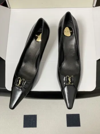 Spring and summer new style pointed toe high heel single shoes women s high heels Replica SAINT LAURENT Womens Pumps and Heels