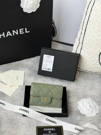 AP0214 Caviar Leather Card Holder Card Holder Replica Chanel wallets