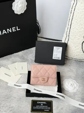 AP31504 Caviar Leather Card Holder Card Holder Replica Chanel wallets