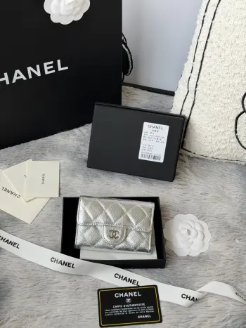AP0214 Caviar Leather Card Holder Card Holder Replica Chanel wallets