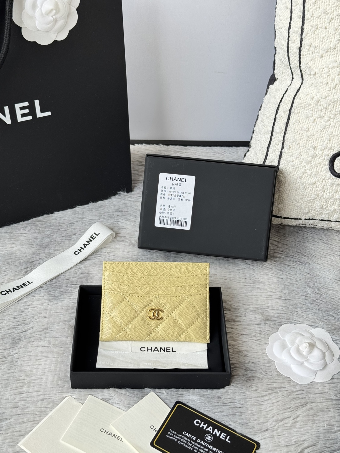  新增彩色 2026新色chanel 新品 卡片包鱼子酱牛皮七个卡位 可放零钱 进口意大利鱼子酱牛皮制作+五金logo 太美了 超爱的 颜色如图所示明 收纳方便快捷 迷你卡包 编号 AP4472 尺寸:w11×h10cm