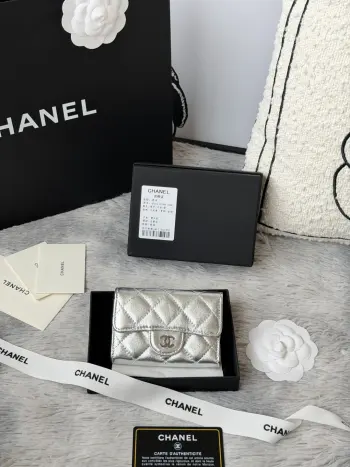 AP0214 Caviar Leather Card Holder Card Holder Replica Chanel wallets
